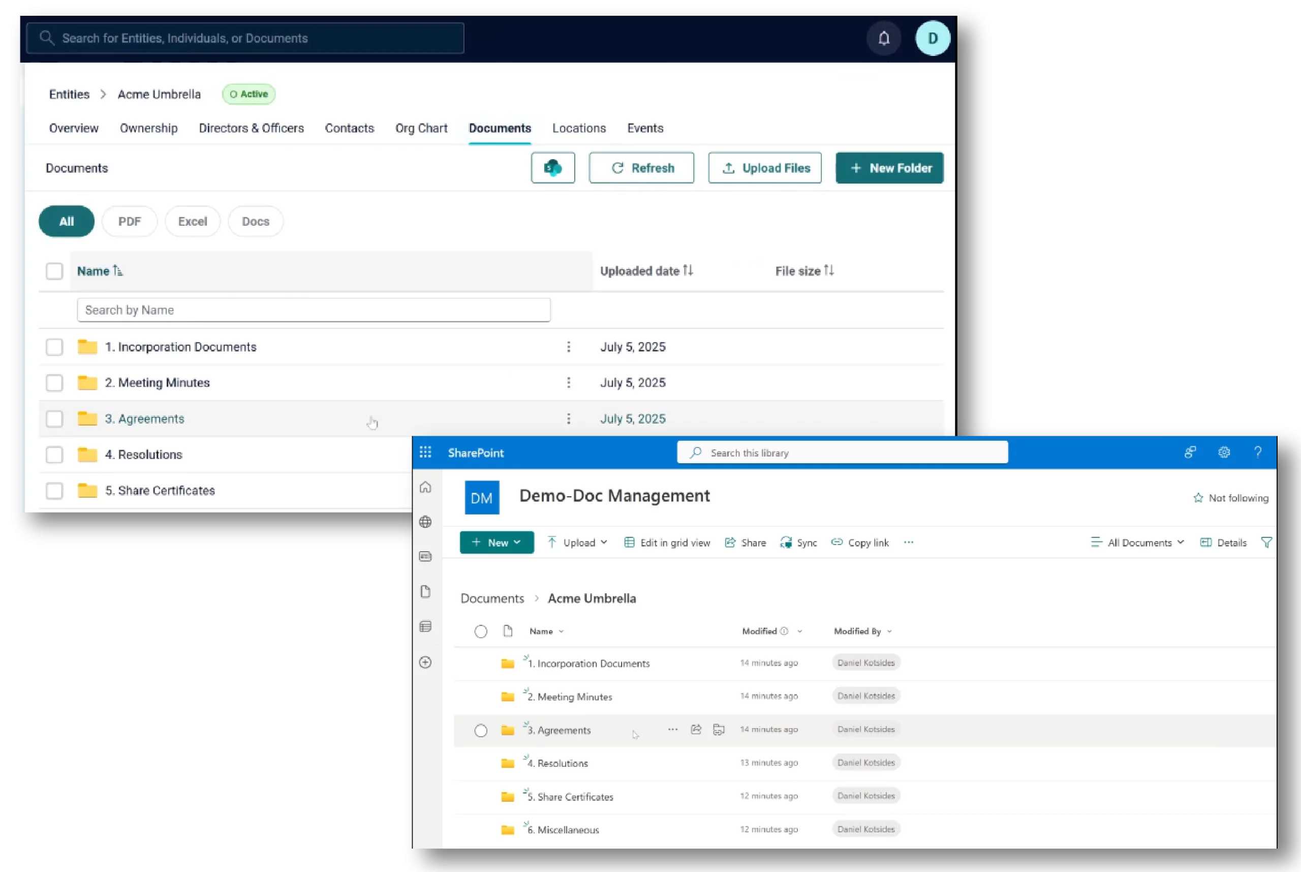 Document repository 